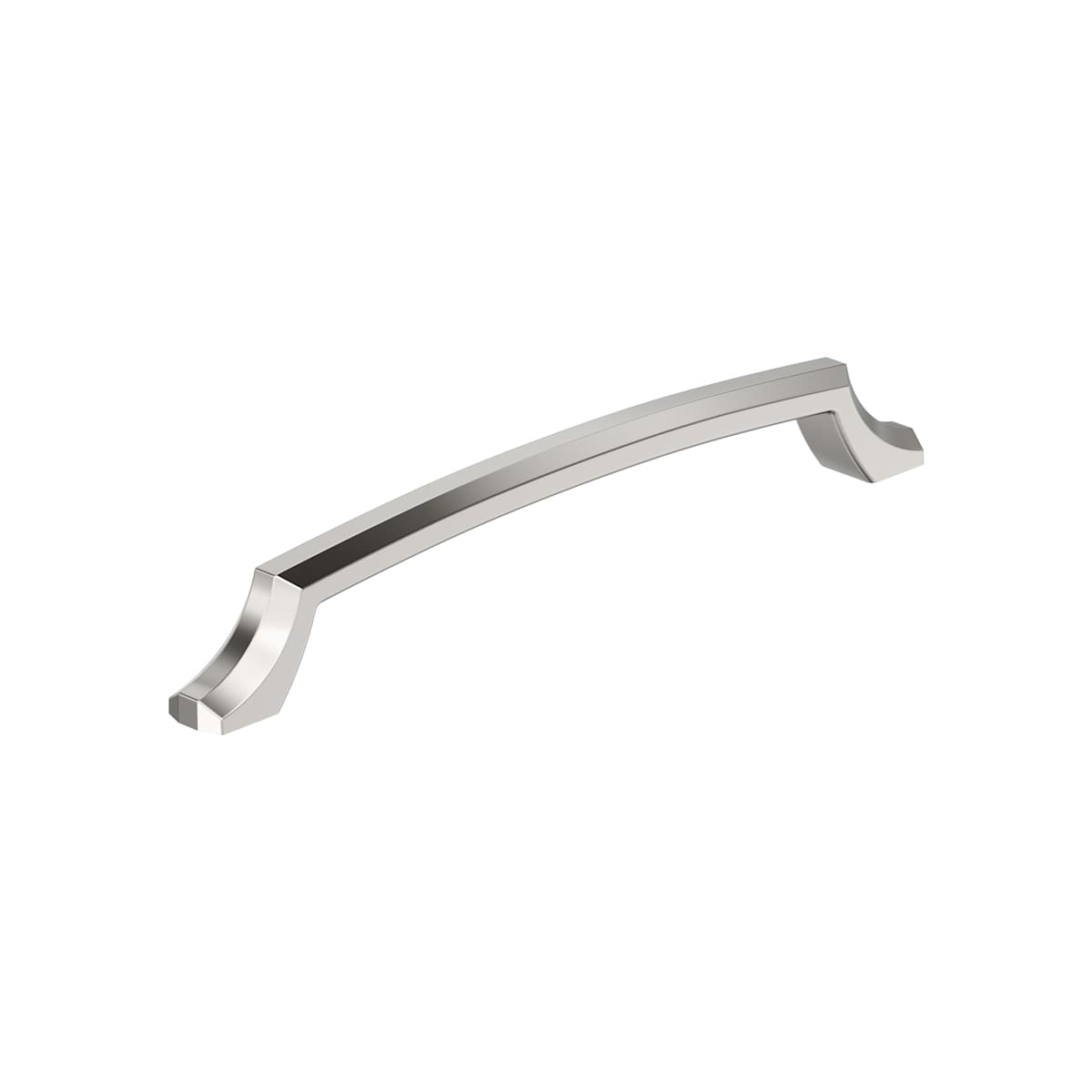 Amerock - BP36711PN - Bellamy 7-9/16 Inch Center to Center Arch Cabinet Pull in Polished Nickel