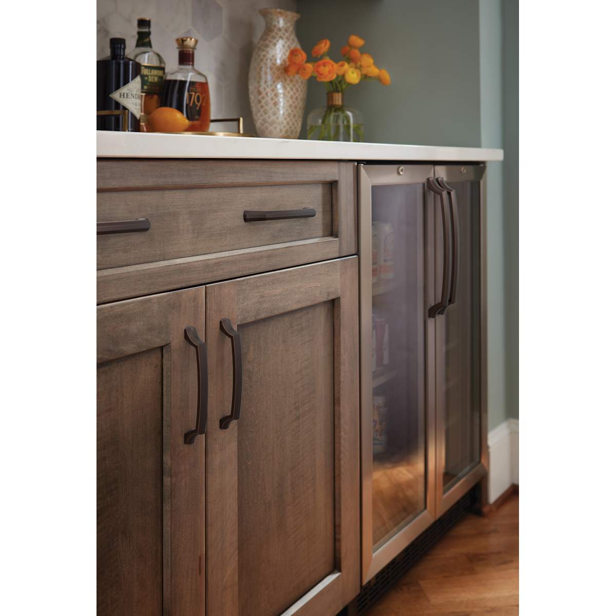 Amerock - BP36713ORB - Bellamy 12 Inch Center to Center Arch Cabinet Pull in Oil Rubbed Bronze