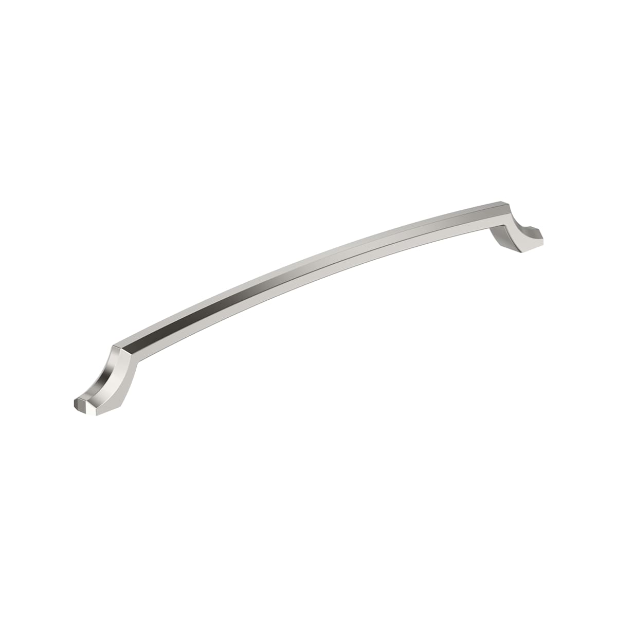 Amerock - BP36714PN - Bellamy 12-5/8 Inch Center to Center Arch Cabinet Pull in Polished Nickel