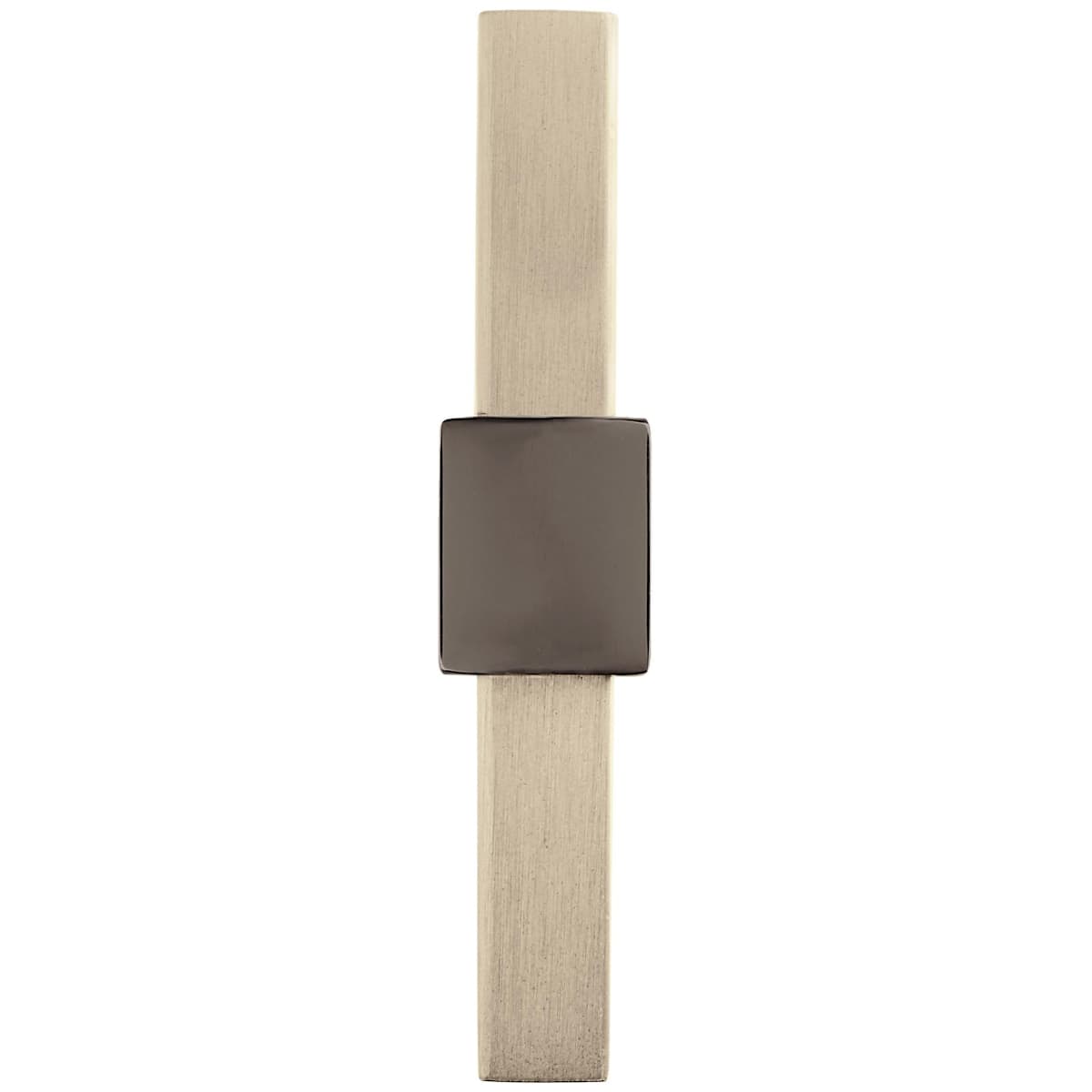 Amerock - BP36720MBCZ - Mulino 5/16 Inch Bar Cabinet Knob in Matte Black / Champagne Bronze