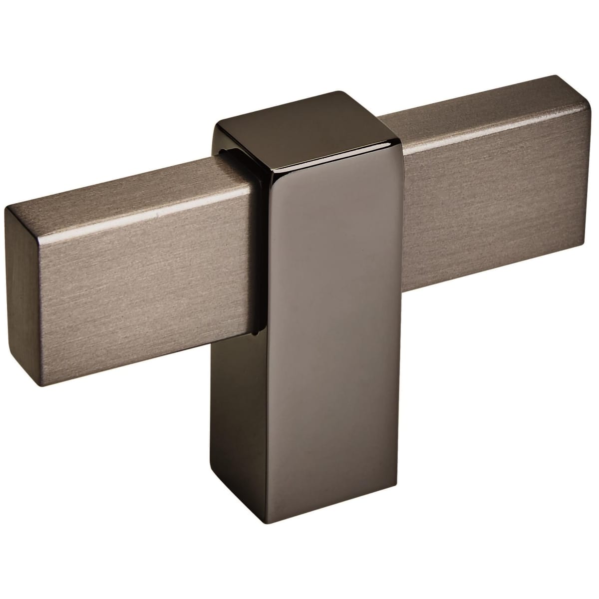 Amerock - BP36720BBNBN - Mulino 5/16 Inch Bar Cabinet Knob in Black Brushed Nickel / Black Nickel