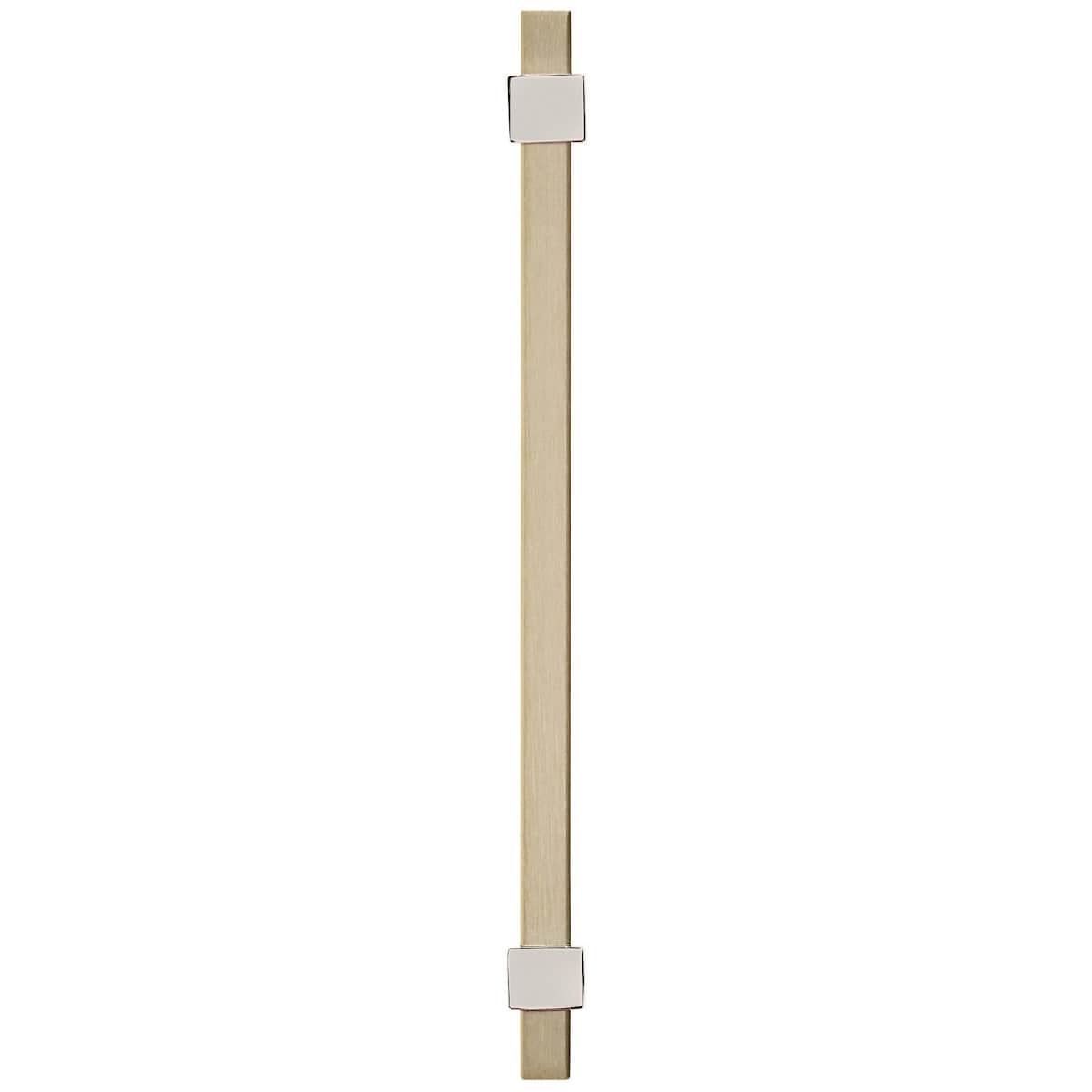 Amerock - BP36724G1026 - Mulino 5-1/16 Inch Center to Center Bar Cabinet Pull in Satin Nickel / Polished Chrome