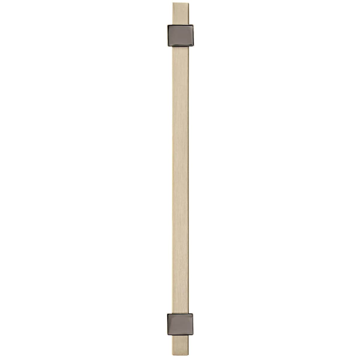 Amerock - BP36724G1026 - Mulino 5-1/16 Inch Center to Center Bar Cabinet Pull in Satin Nickel / Polished Chrome