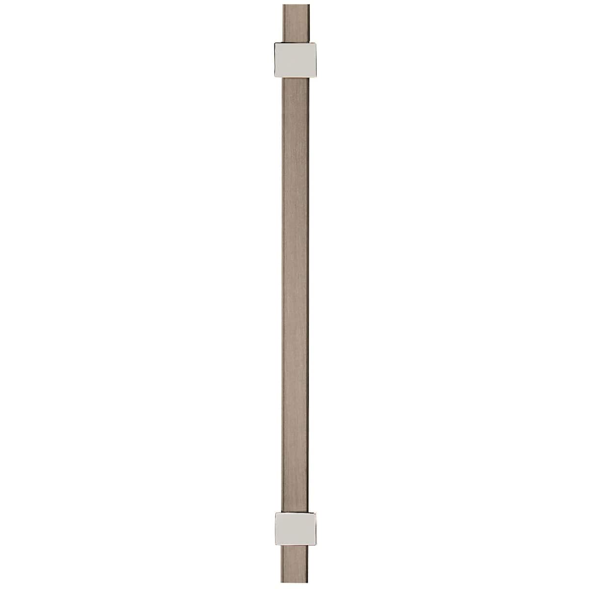 Amerock - BP36724G1026 - Mulino 5-1/16 Inch Center to Center Bar Cabinet Pull in Satin Nickel / Polished Chrome