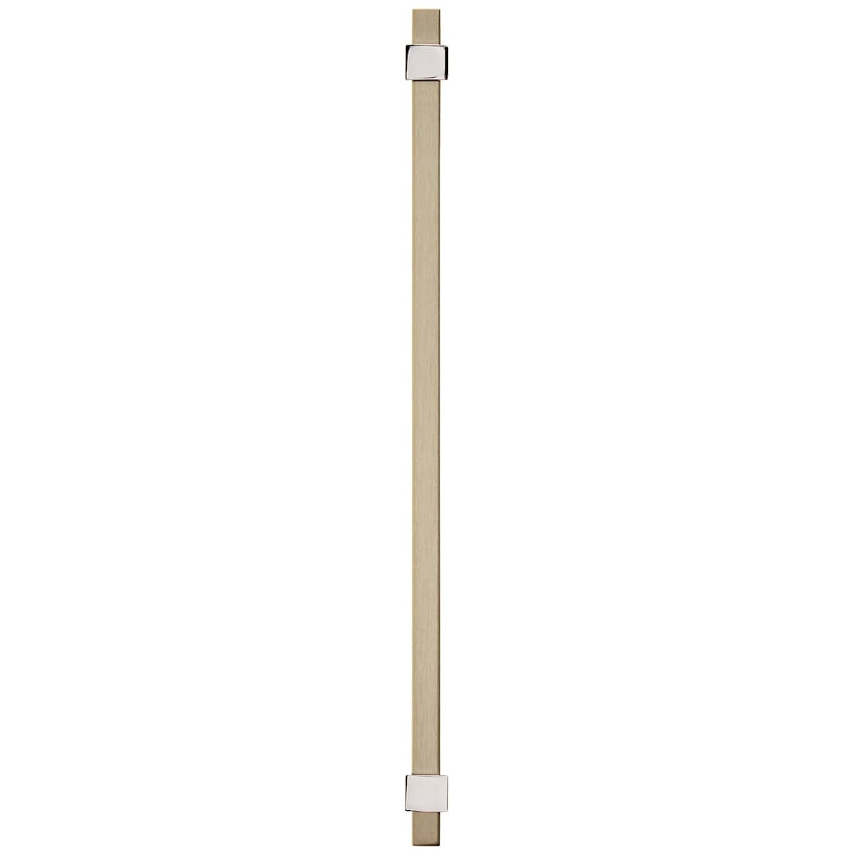 Amerock - BP36725BBZMB - Mulino 7-9/16 Inch Center to Center Bar Cabinet Pull in Golden Champagne / Matte Black