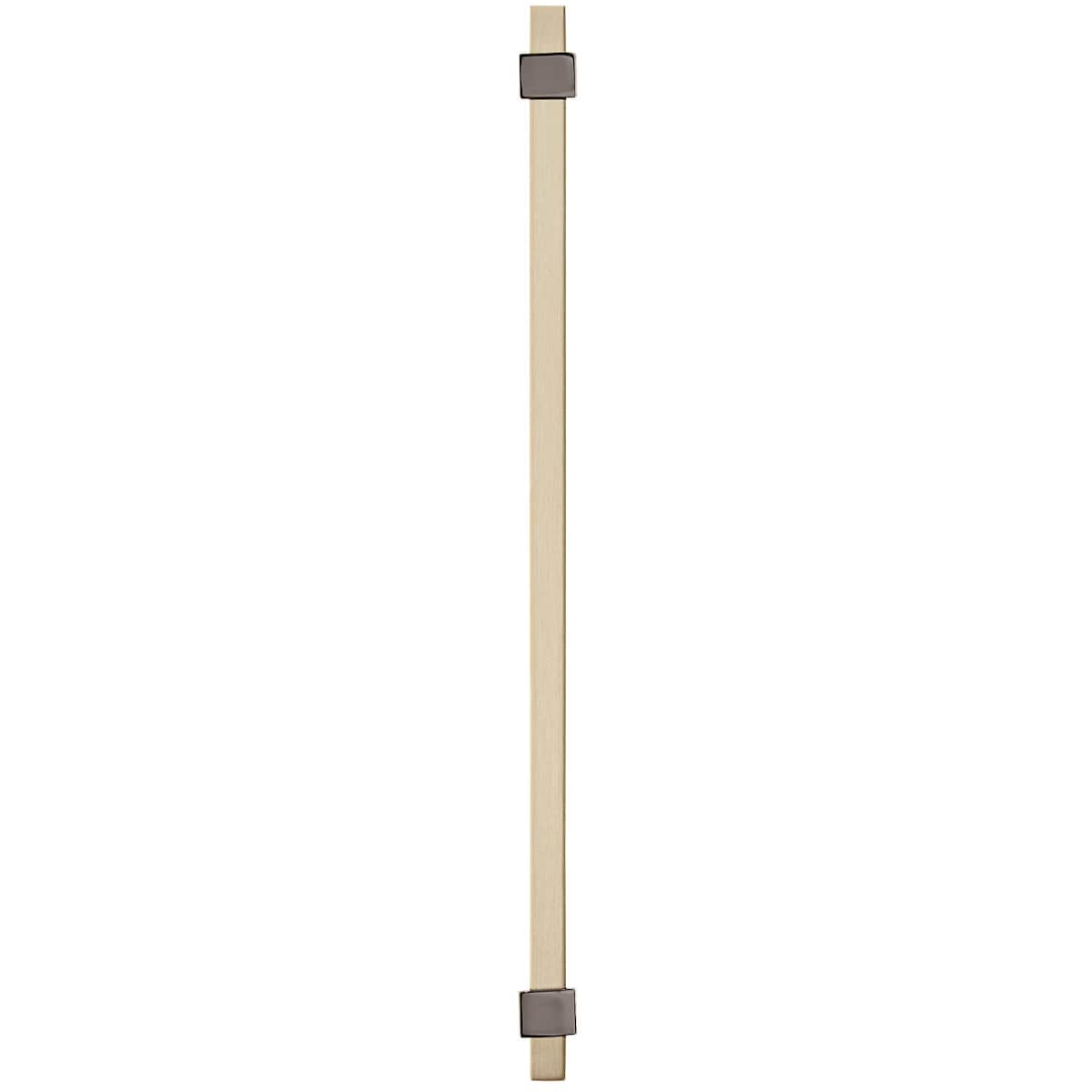 Amerock - BP36725BBZMB - Mulino 7-9/16 Inch Center to Center Bar Cabinet Pull in Golden Champagne / Matte Black