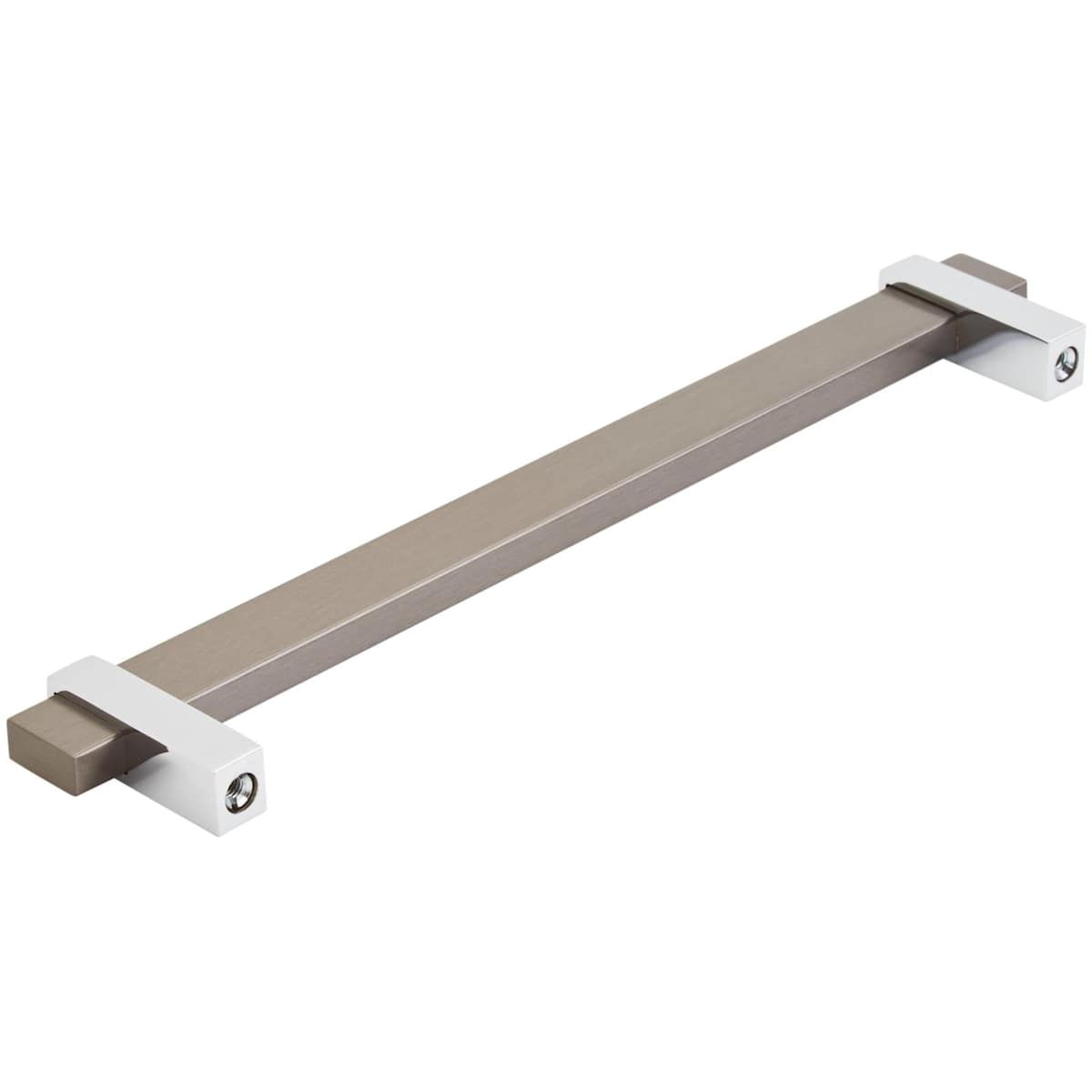 Amerock - BP36725BBZMB - Mulino 7-9/16 Inch Center to Center Bar Cabinet Pull in Golden Champagne / Matte Black