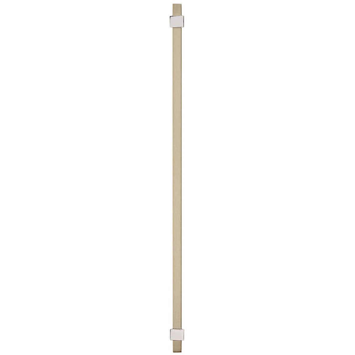 Amerock - BP36726BBZMB - Mulino 10-1/16 Inch Center to Center Bar Cabinet Pull in Golden Champagne / Matte Black