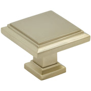 Amerock - BP36758BBZ - Appoint 1-1/4 Inch Square Cabinet Knob in Golden Champagne