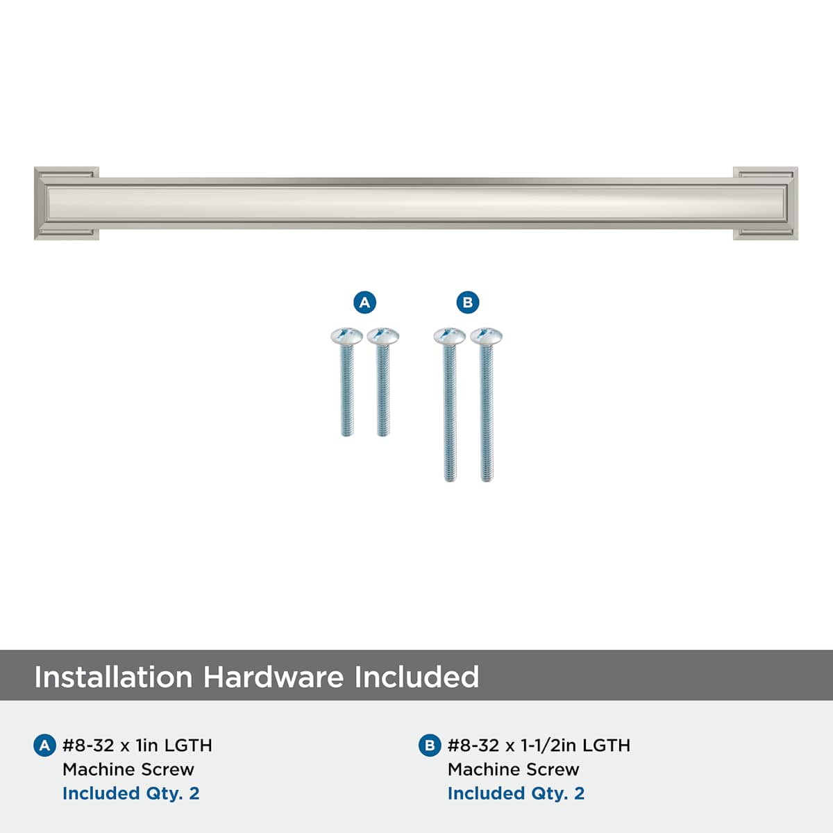 Amerock - BP36761CZ - Appoint 7-9/16 Inch Center to Center Handle Cabinet Pull in Champagne Bronze