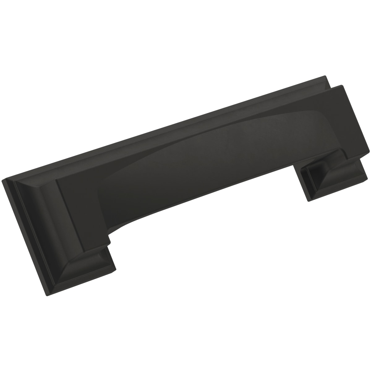 Appoint 3 and 3-3/4 Inch Dual Center to Center Cup Cabinet Pull