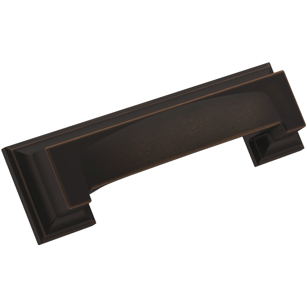 Appoint 3 and 3-3/4 Inch Dual Center to Center Cup Cabinet Pull