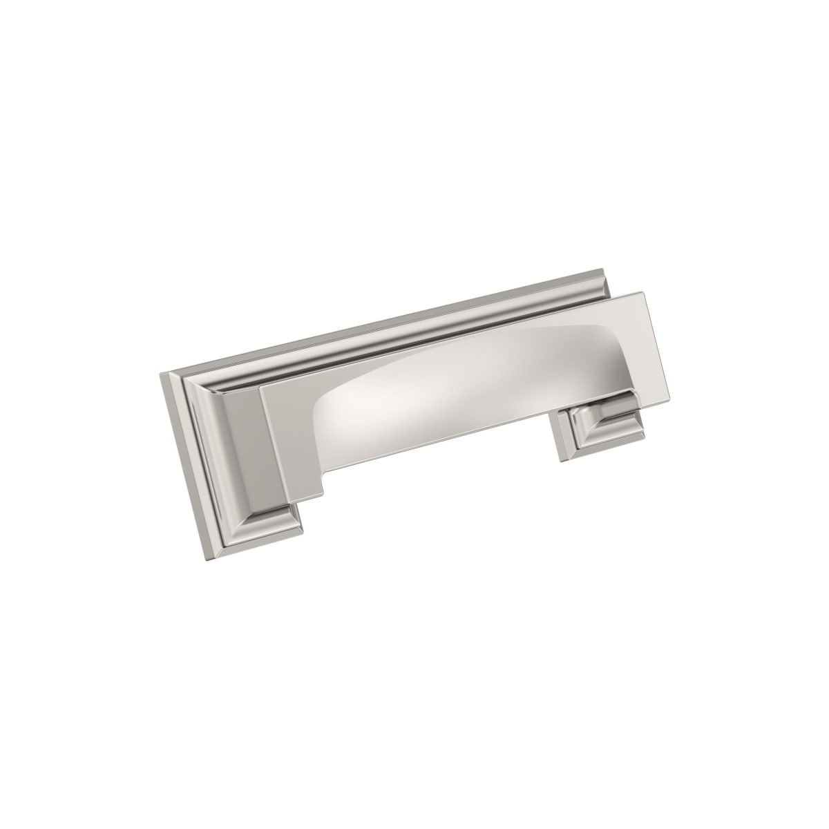 Appoint 3 and 3-3/4 Inch Dual Center to Center Cup Cabinet Pull