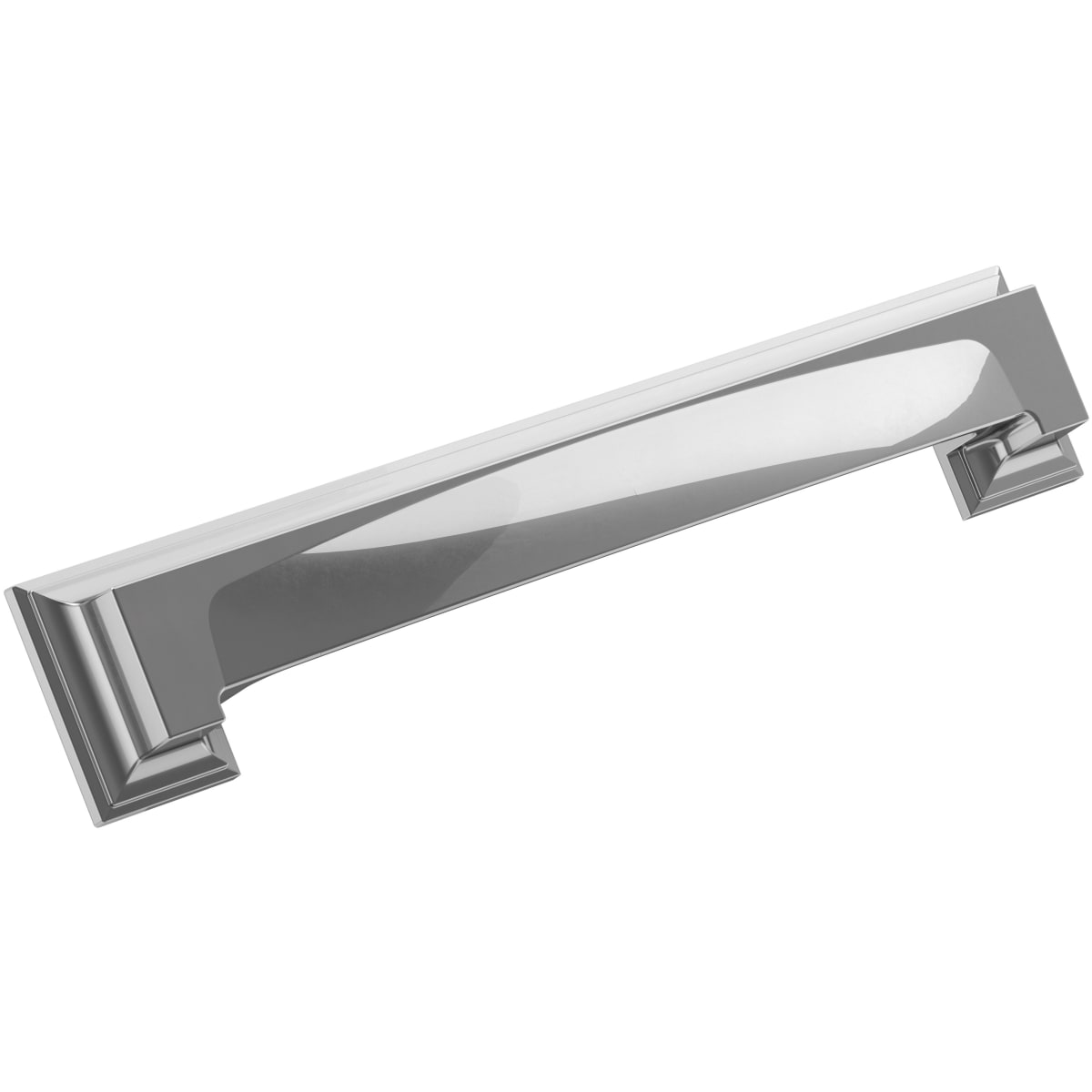 Appoint 5-1/16 and 6-5/16 Inch Dual Center to Center Cup Cabinet Pull