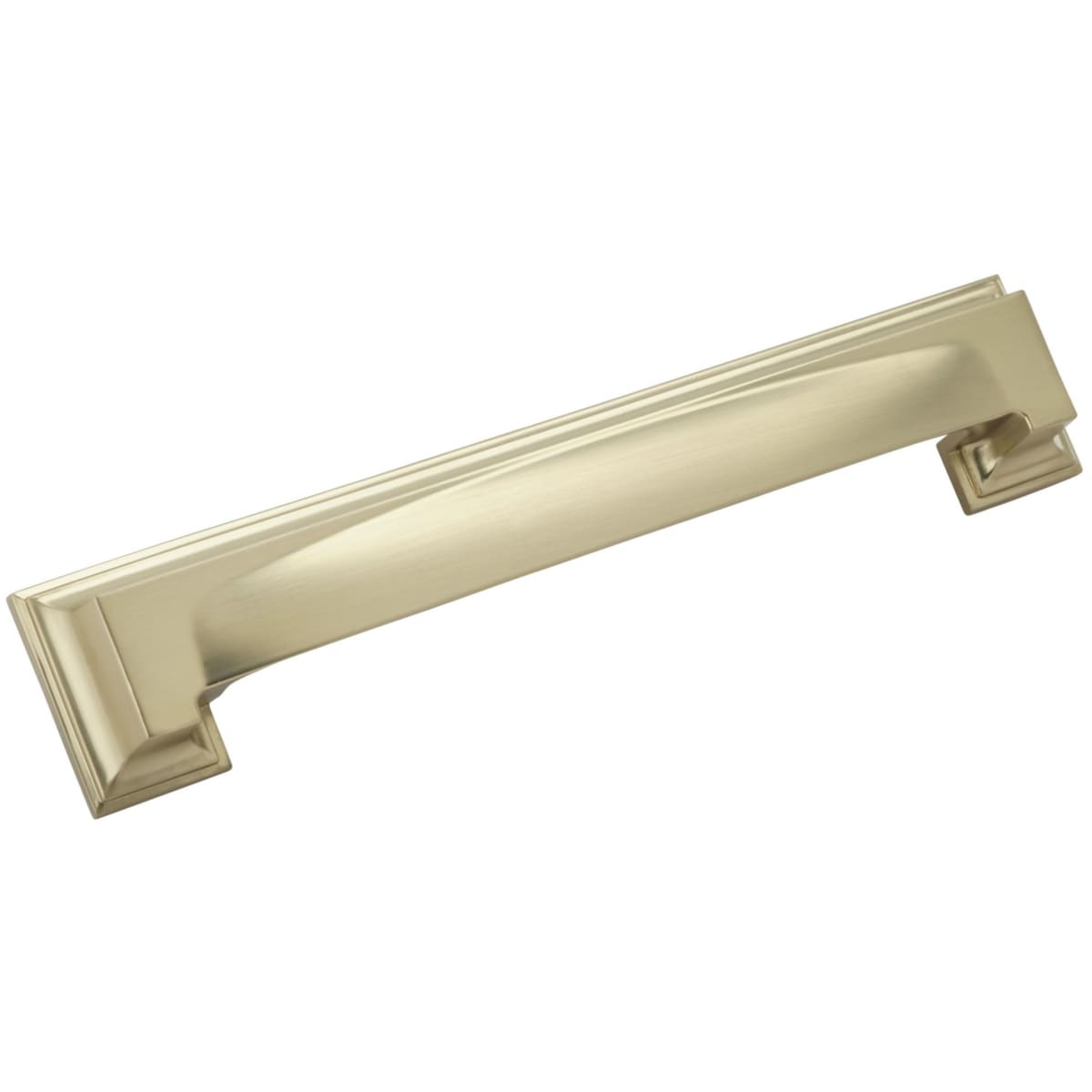 Amerock - BP36763BBZ - Appoint 5-1/16 and 6-5/16 Inch Dual Center to Center Cup Cabinet Pull in Golden Champagne
