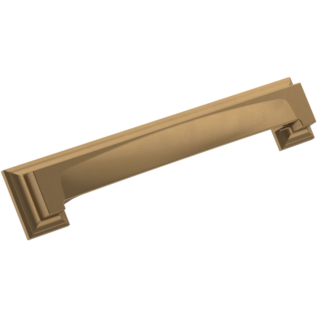 Appoint 5-1/16 and 6-5/16 Inch Dual Center to Center Cup Cabinet Pull