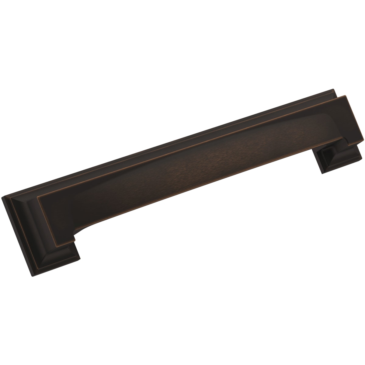 Appoint 5-1/16 and 6-5/16 Inch Dual Center to Center Cup Cabinet Pull