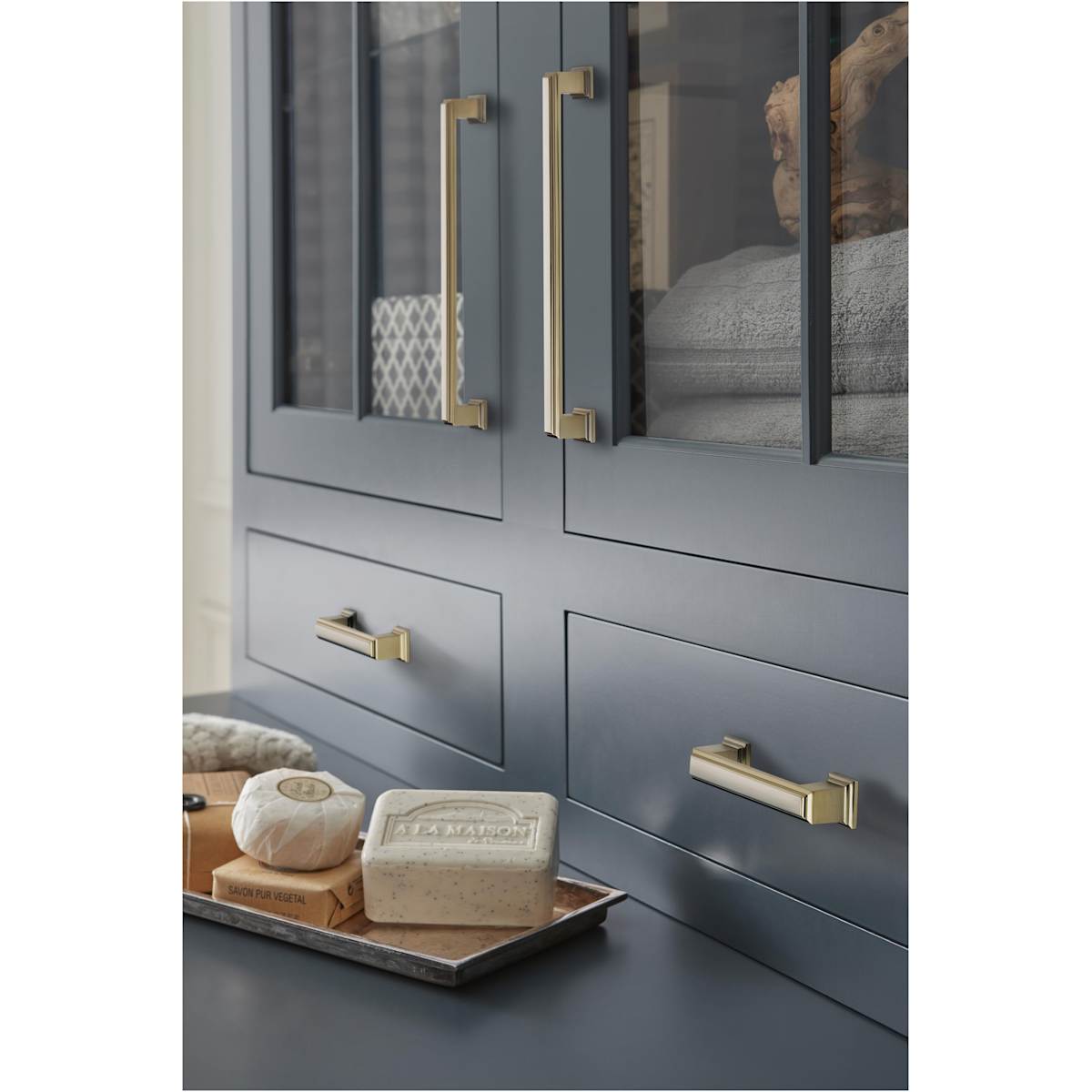 Amerock - BP36764PN - Appoint 3 Inch Center to Center Handle Cabinet Pull in Polished Nickel