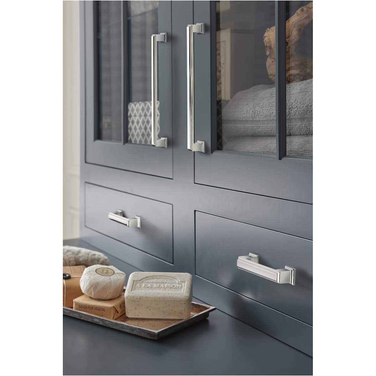 Amerock - BP36764PN - Appoint 3 Inch Center to Center Handle Cabinet Pull in Polished Nickel