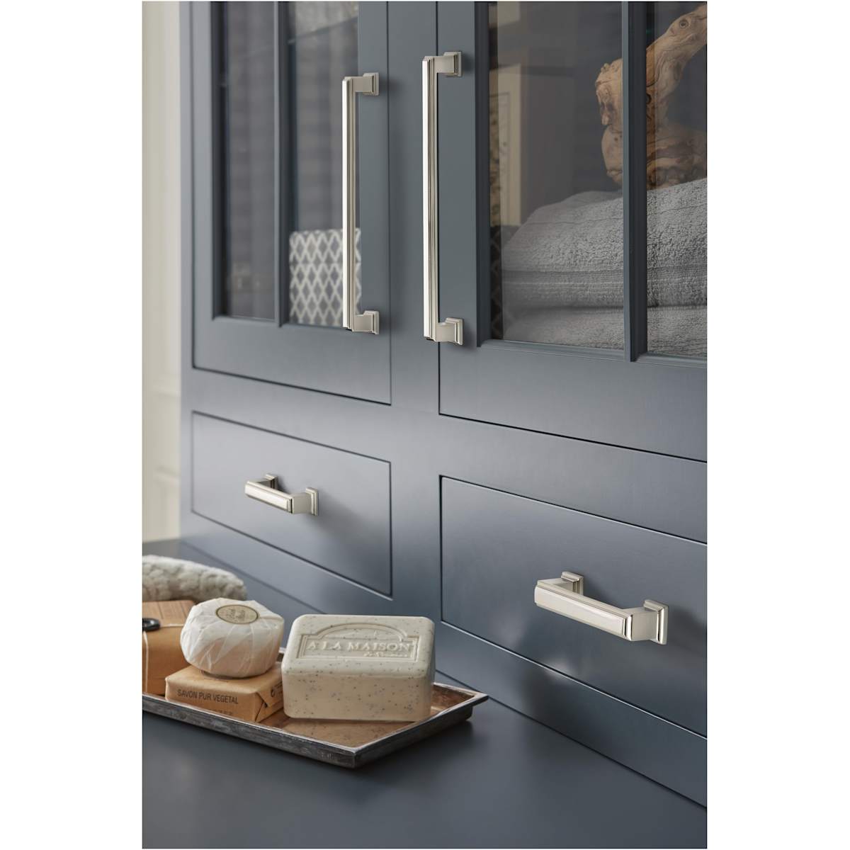 Amerock - BP36764PN - Appoint 3 Inch Center to Center Handle Cabinet Pull in Polished Nickel