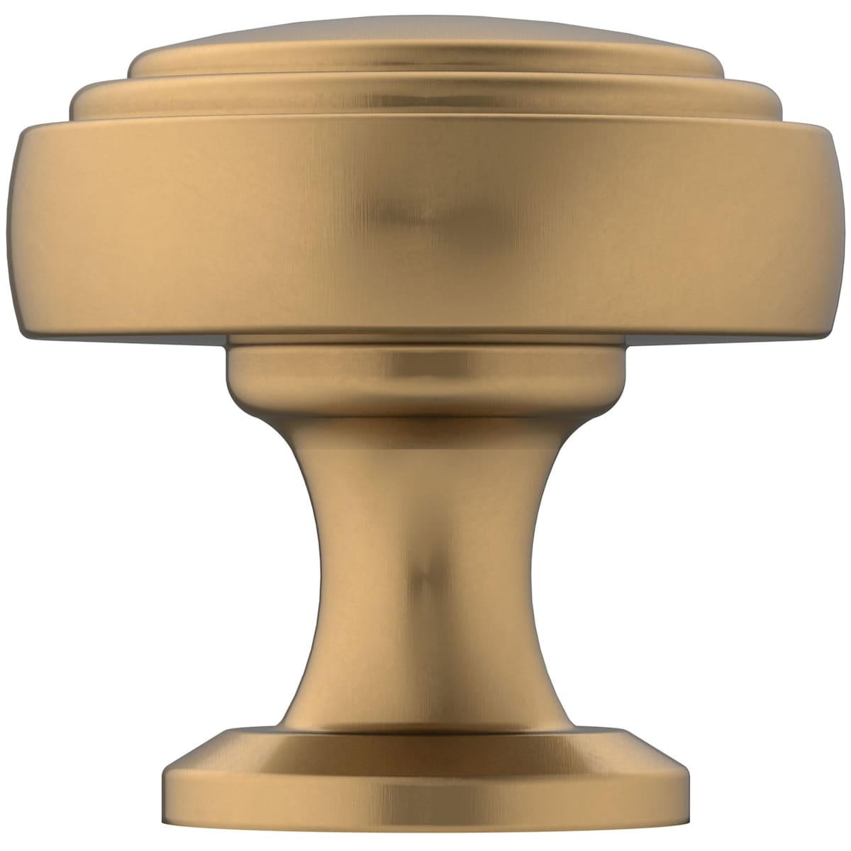Amerock - BP36765BBZ - Winsome 1-1/4 Inch Mushroom Cabinet Knob in Golden Champagne