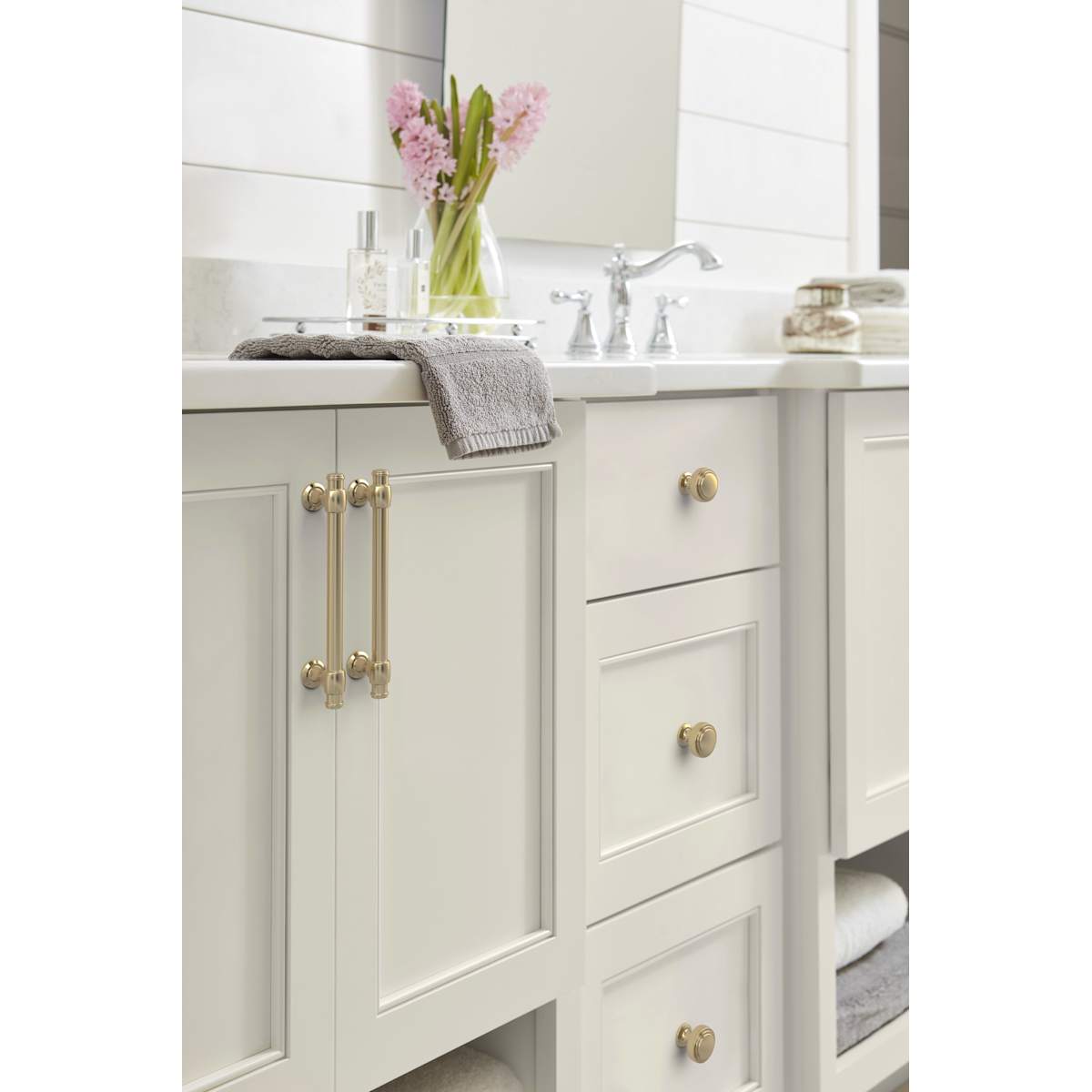 Amerock - BP36767G10 - Winsome 5-1/16 Inch Center to Center Bar Cabinet Pull in Satin Nickel