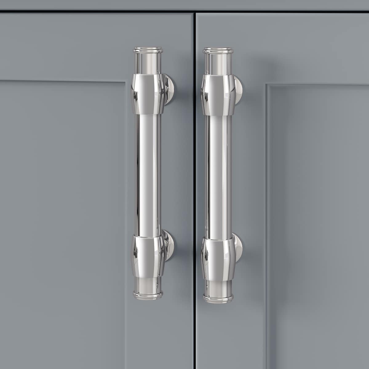 Amerock - BP36767G10 - Winsome 5-1/16 Inch Center to Center Bar Cabinet Pull in Satin Nickel