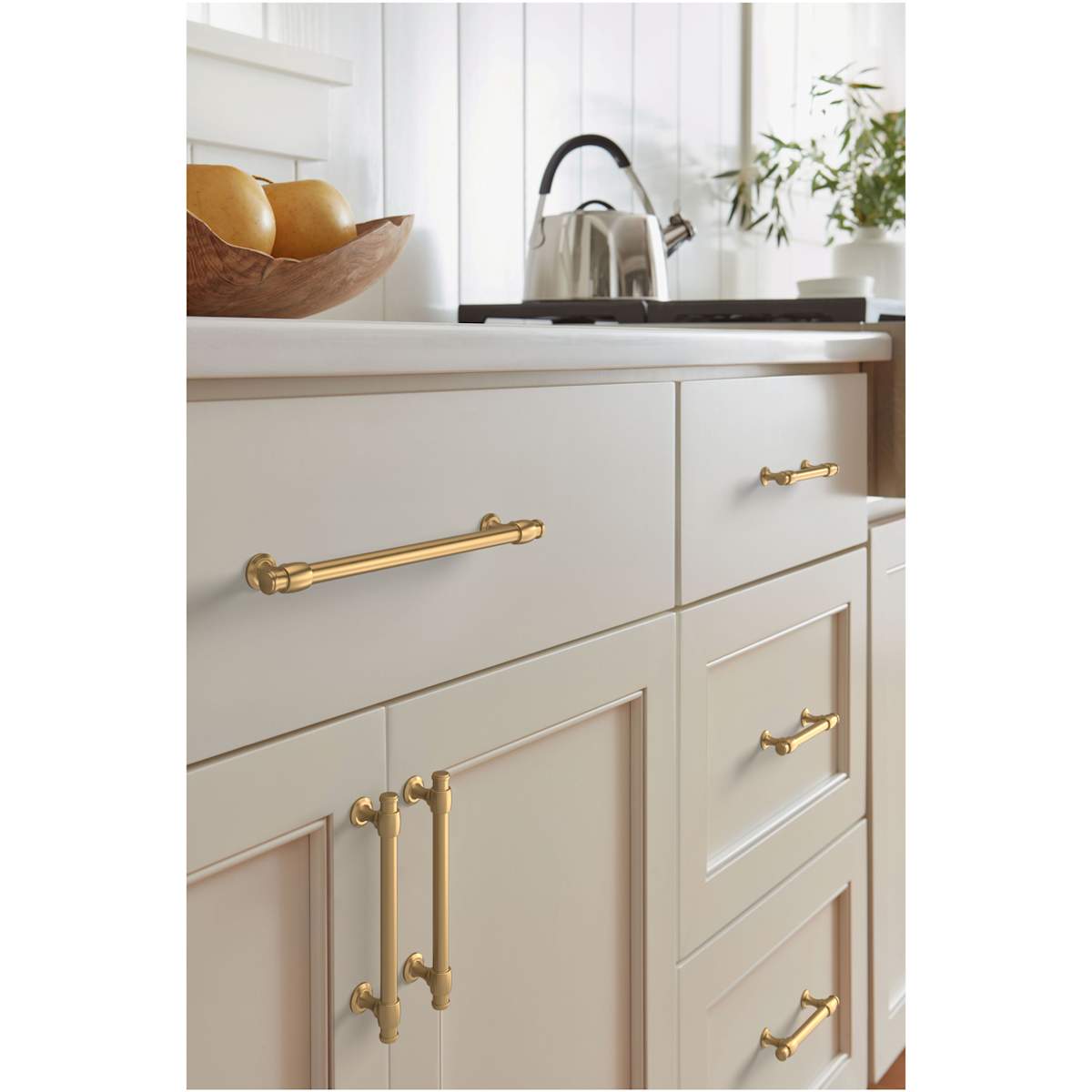 Amerock - BP36768CZ - Winsome 7-9/16 Inch Center to Center Bar Cabinet Pull in Champagne Bronze