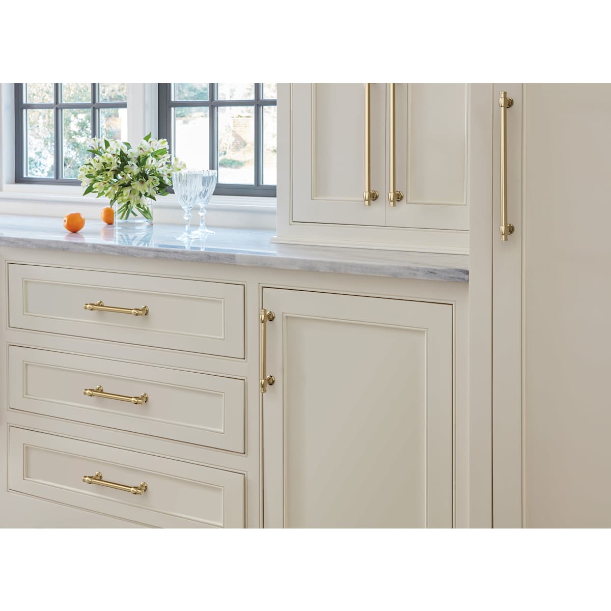 Amerock - BP36769PN - Winsome 8-13/16 Inch Center to Center Bar Cabinet Pull in Polished Nickel