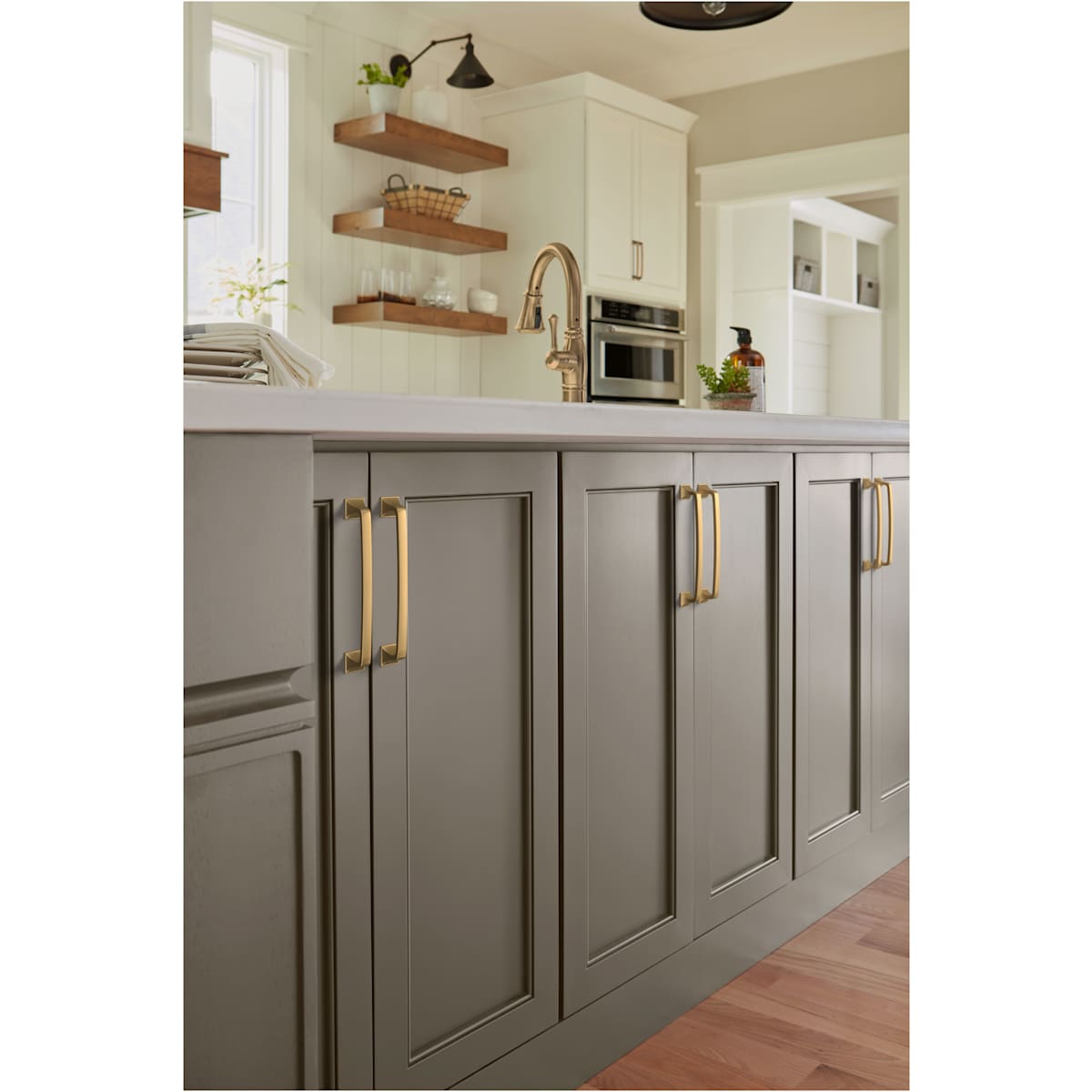 Amerock - BP36777FB - Ville 6-5/16 Inch Center to Center Handle Cabinet Pull in Matte Black