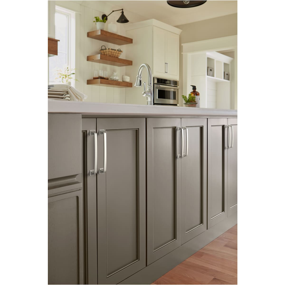Amerock - BP36777FB - Ville 6-5/16 Inch Center to Center Handle Cabinet Pull in Matte Black