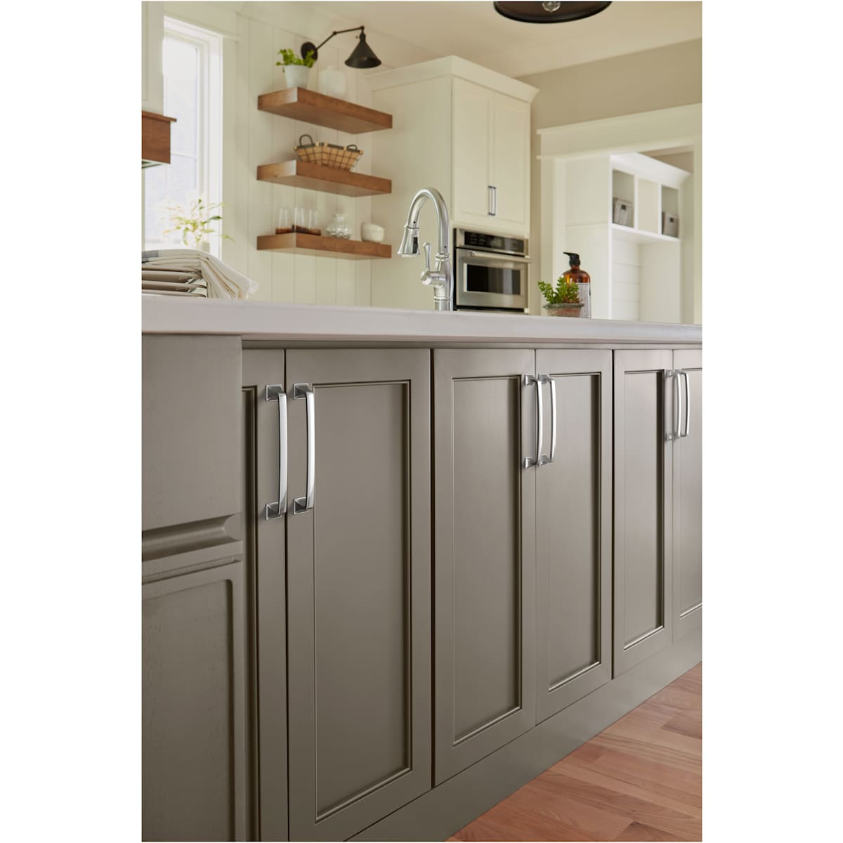 Amerock - BP36777FB - Ville 6-5/16 Inch Center to Center Handle Cabinet Pull in Matte Black