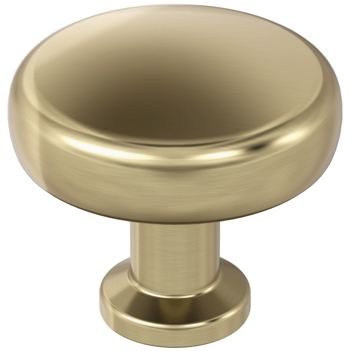 Factor 1-1/4 Inch Mushroom Cabinet Knob