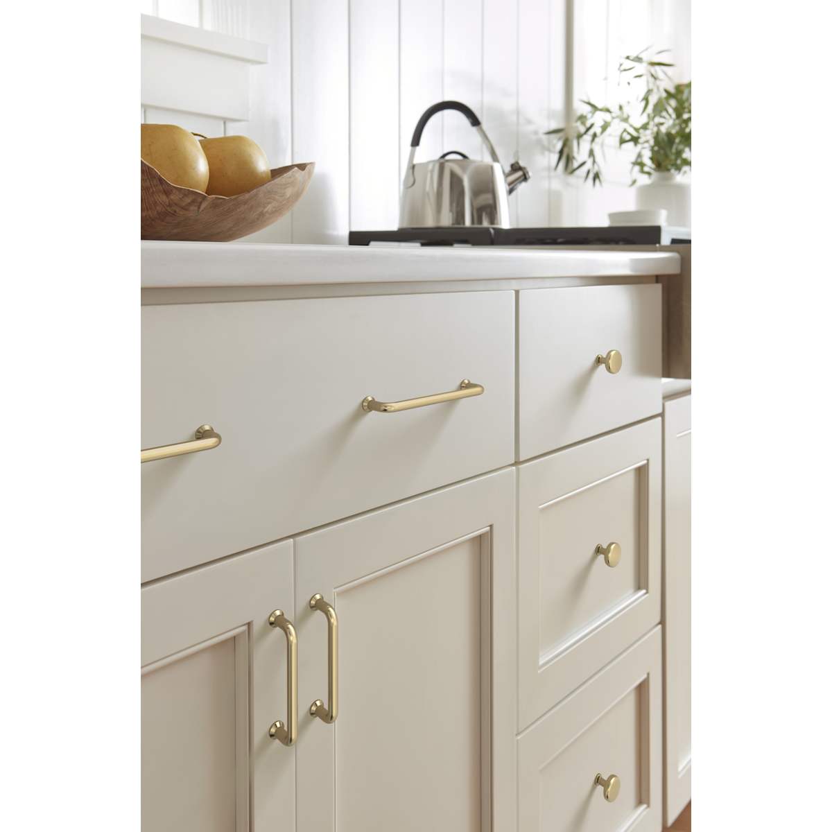 Amerock - BP36781G10 - Factor 3-3/4 Inch Center to Center Handle Cabinet Pull in Satin Nickel