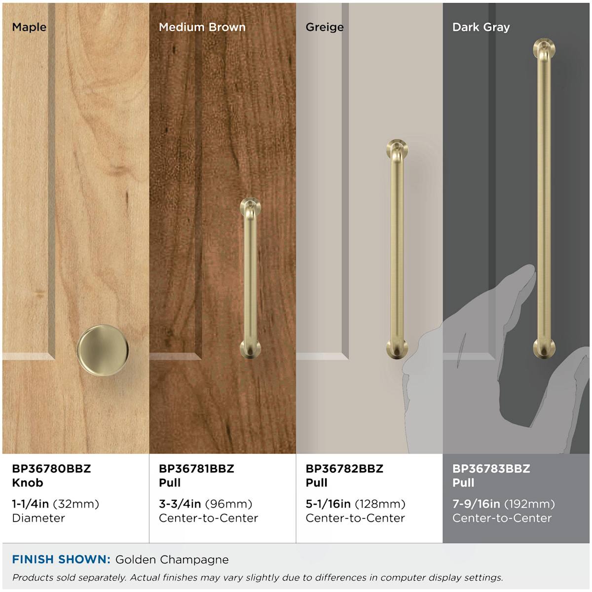Amerock - BP36783PN - Factor 7-9/16 Inch Center to Center Handle Cabinet Pull in Polished Nickel