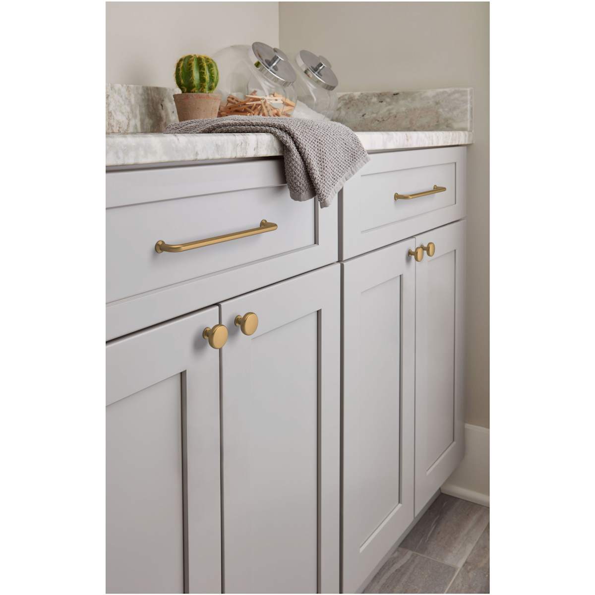 Amerock - BP36783PN - Factor 7-9/16 Inch Center to Center Handle Cabinet Pull in Polished Nickel