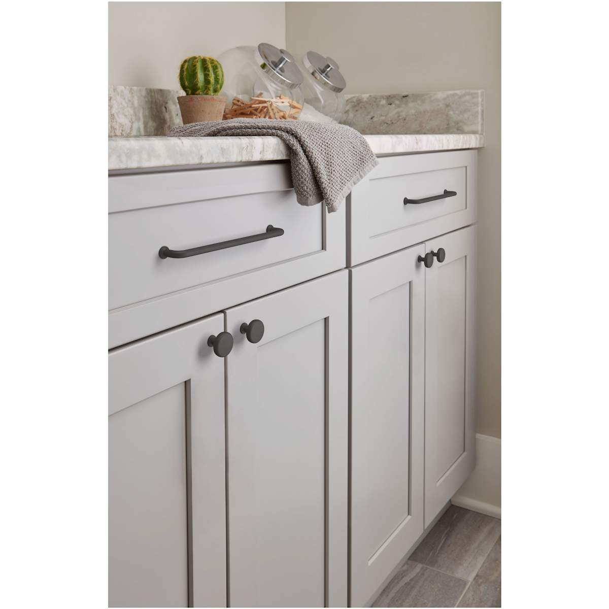 Amerock - BP36783PN - Factor 7-9/16 Inch Center to Center Handle Cabinet Pull in Polished Nickel