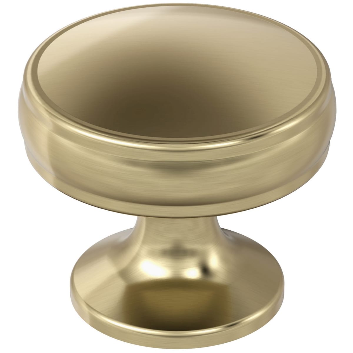 Amerock - BP36793BBZ - Renown 1-1/4 Inch Mushroom Cabinet Knob in Golden Champagne