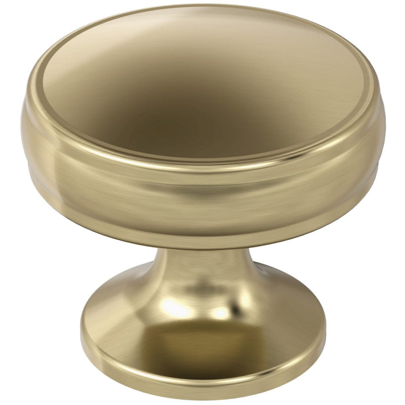 Amerock - BP36793BBZ - Renown 1-1/4 Inch Mushroom Cabinet Knob in Golden Champagne