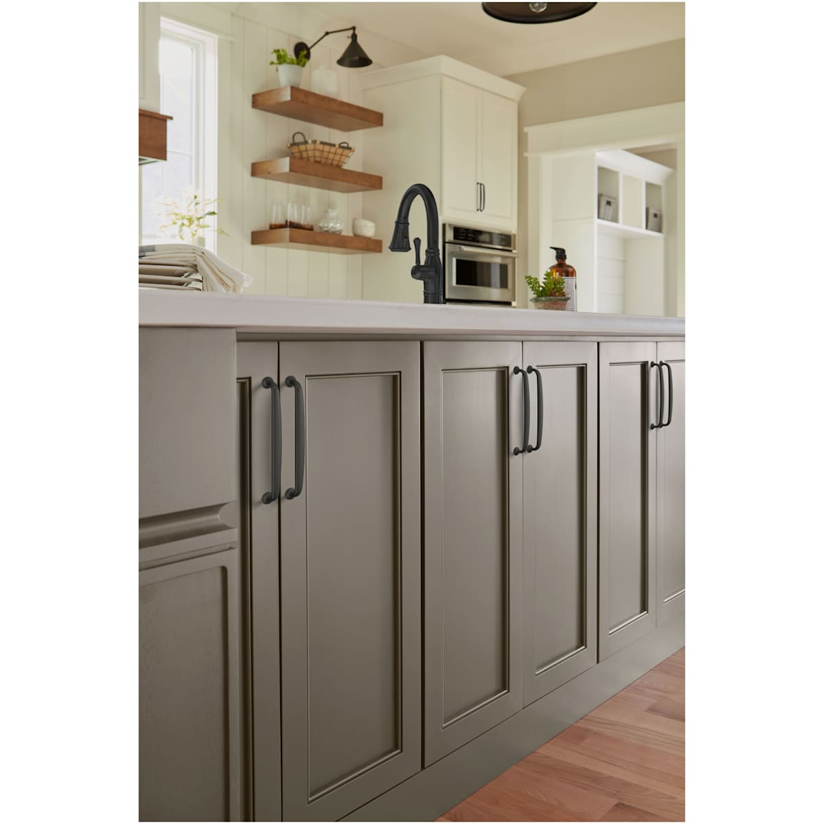 Amerock - BP36796BBZ - Renown 6-5/16 Inch Center to Center Handle Cabinet Pull in Golden Champagne