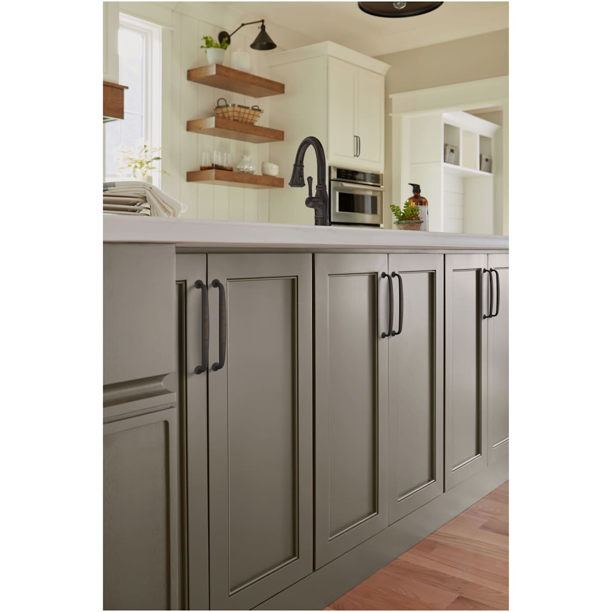 Amerock - BP36796BBZ - Renown 6-5/16 Inch Center to Center Handle Cabinet Pull in Golden Champagne