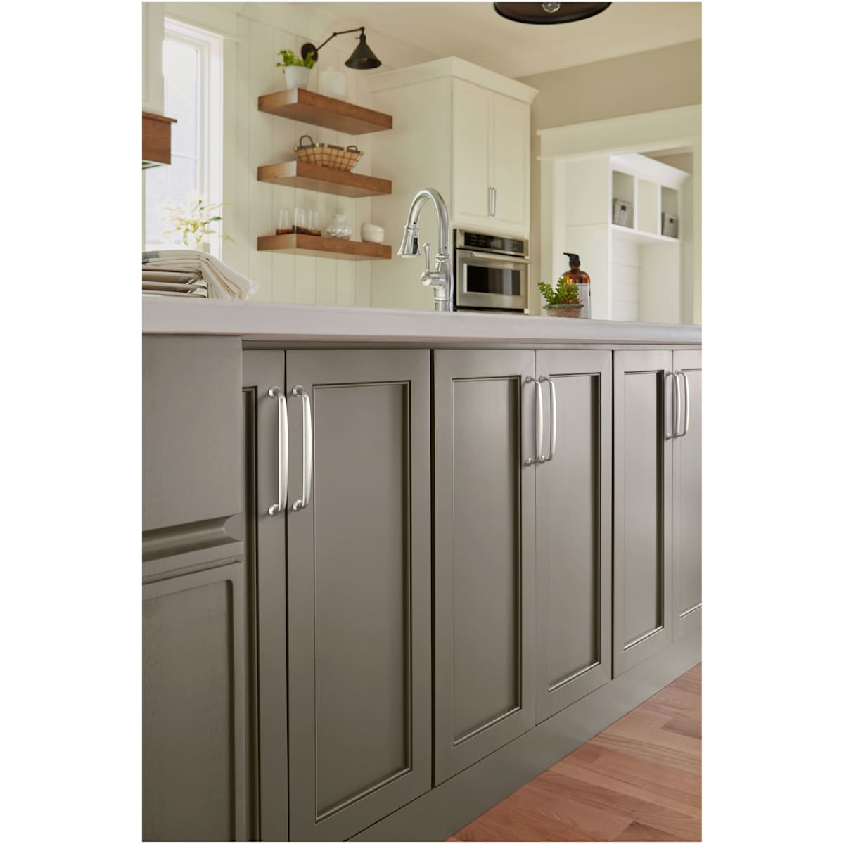 Amerock - BP36796BBZ - Renown 6-5/16 Inch Center to Center Handle Cabinet Pull in Golden Champagne