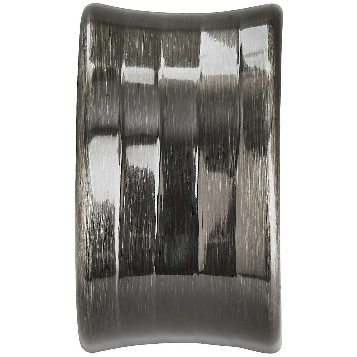 Amerock - BP36811GM - Concentric 1-1/4 Inch Center to Center Finger Cabinet Pull in Gunmetal
