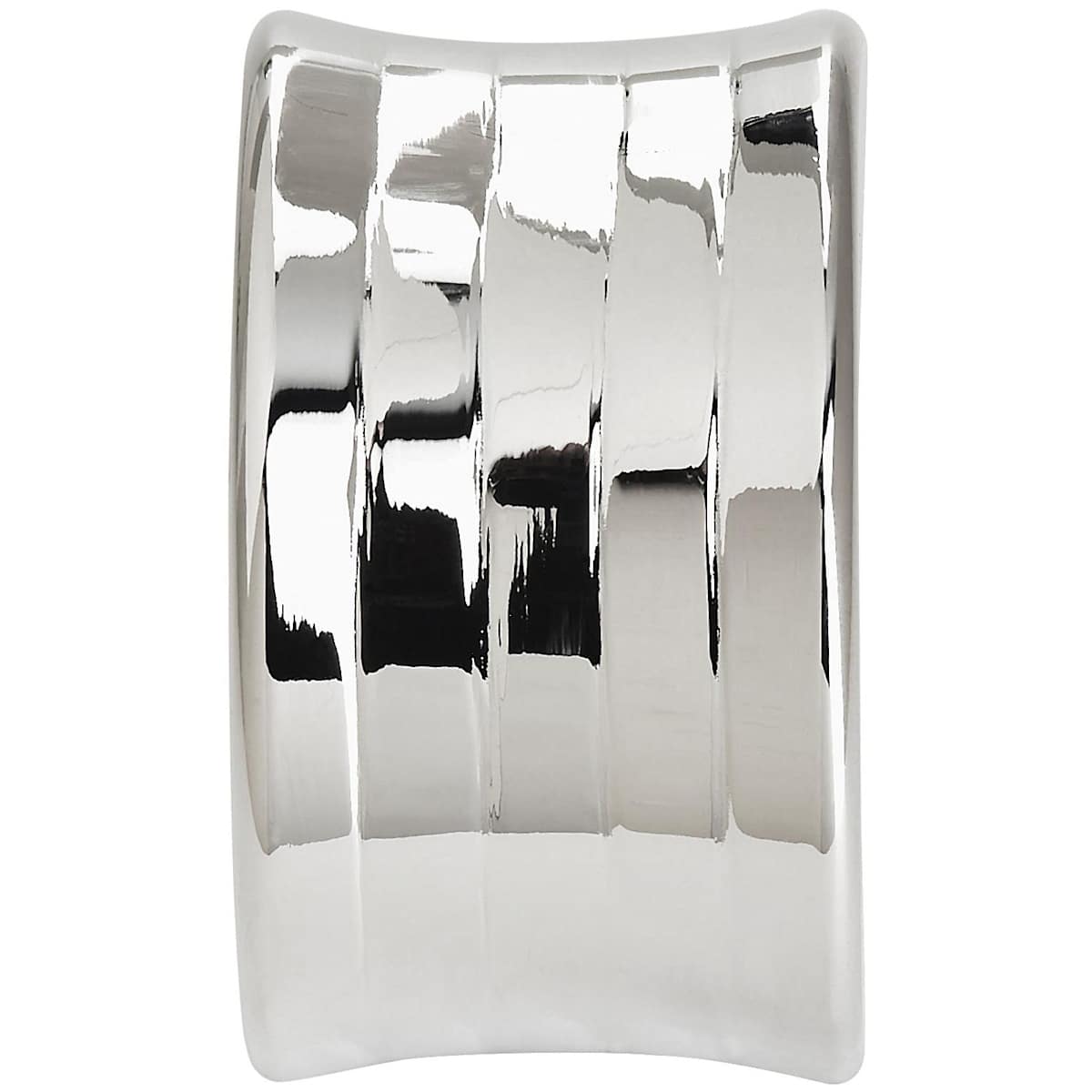 Amerock - BP36811GM - Concentric 1-1/4 Inch Center to Center Finger Cabinet Pull in Gunmetal