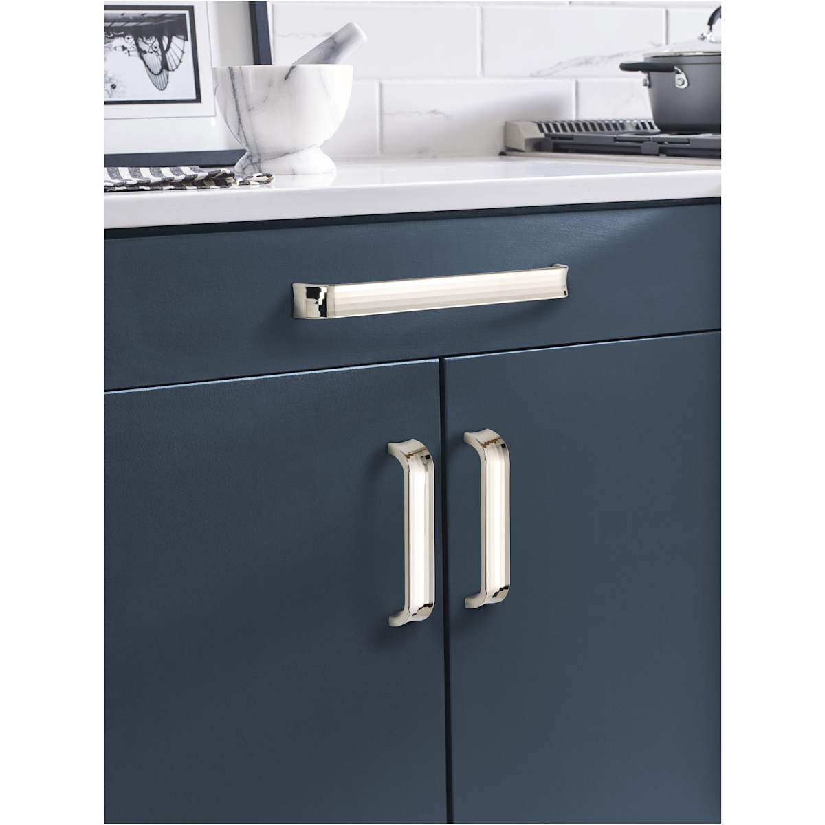 Amerock - BP36816MB - Concentric 10-1/16 Inch Center to Center Handle Cabinet Pull in Matte Black