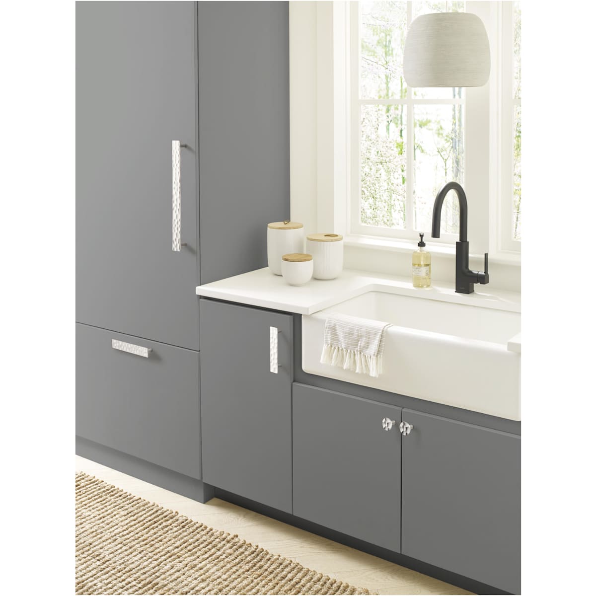Amerock - BP36824MB - Kamari 6-5/16 Inch Center to Center Bar Cabinet Pull in Matte Black