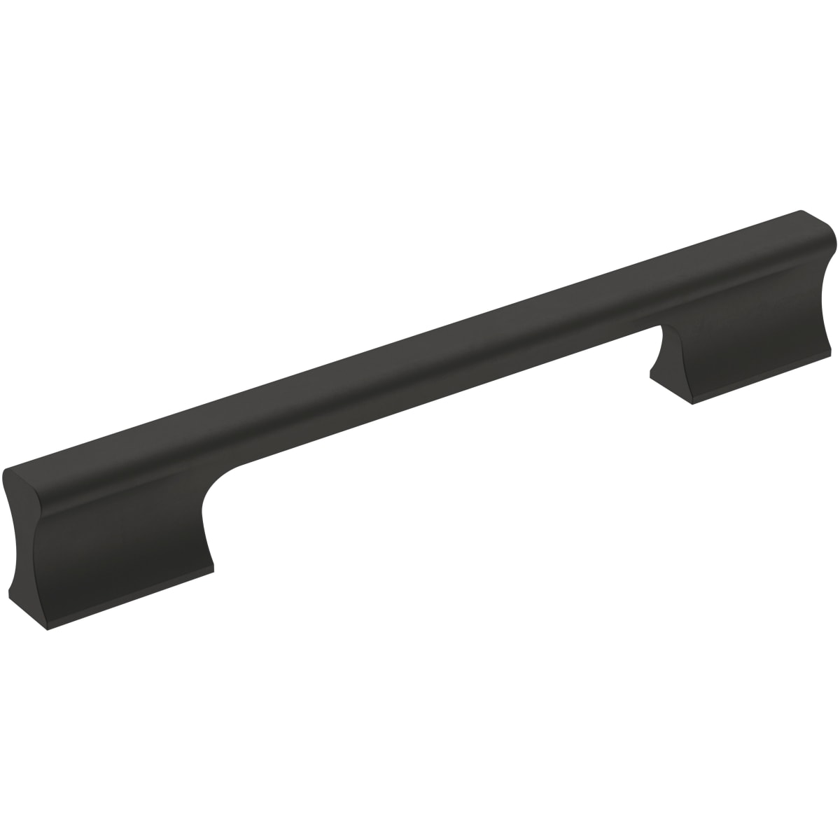 Amerock - BP36839FB - Status 6-5/16 Inch Center to Center Handle Cabinet Pull in Matte Black