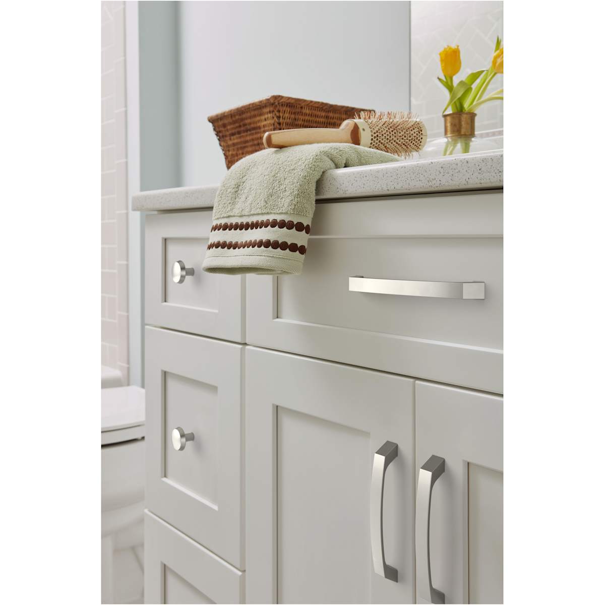 Amerock - BP36846CZ - Premise 6-5/16 Inch Center to Center Arch Cabinet Pull in Champagne Bronze