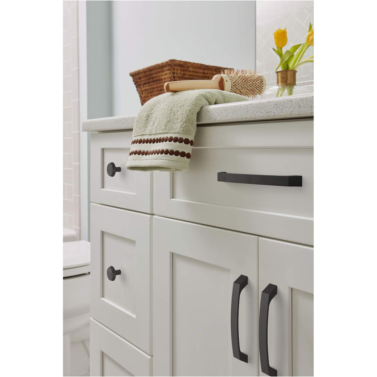 Amerock - BP36846CZ - Premise 6-5/16 Inch Center to Center Arch Cabinet Pull in Champagne Bronze