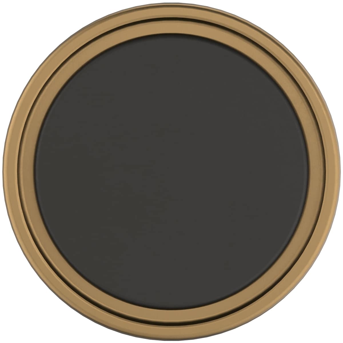 Amerock - BP36857FBG10 - Mergence 1-3/8 Inch Mushroom Cabinet Knob in Matte Black / Satin Nickel